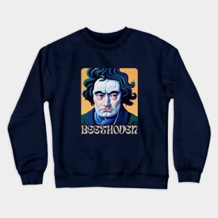 Ludwig van Beethoven Angry Crewneck Sweatshirt